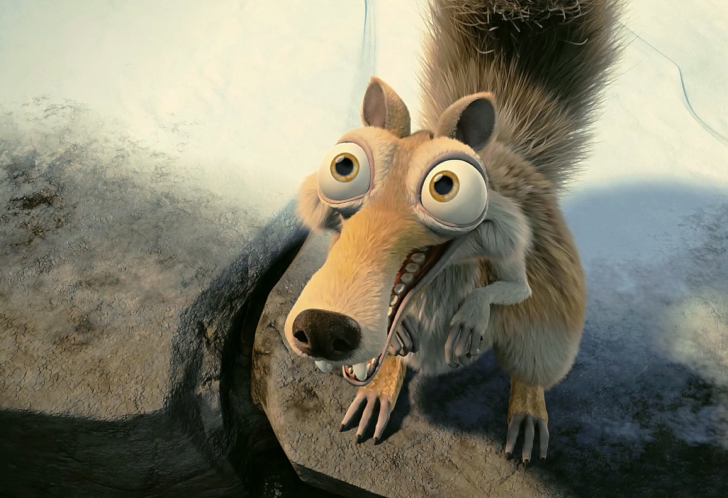 Screenshot №1 pro téma Squirrel From Ice Age