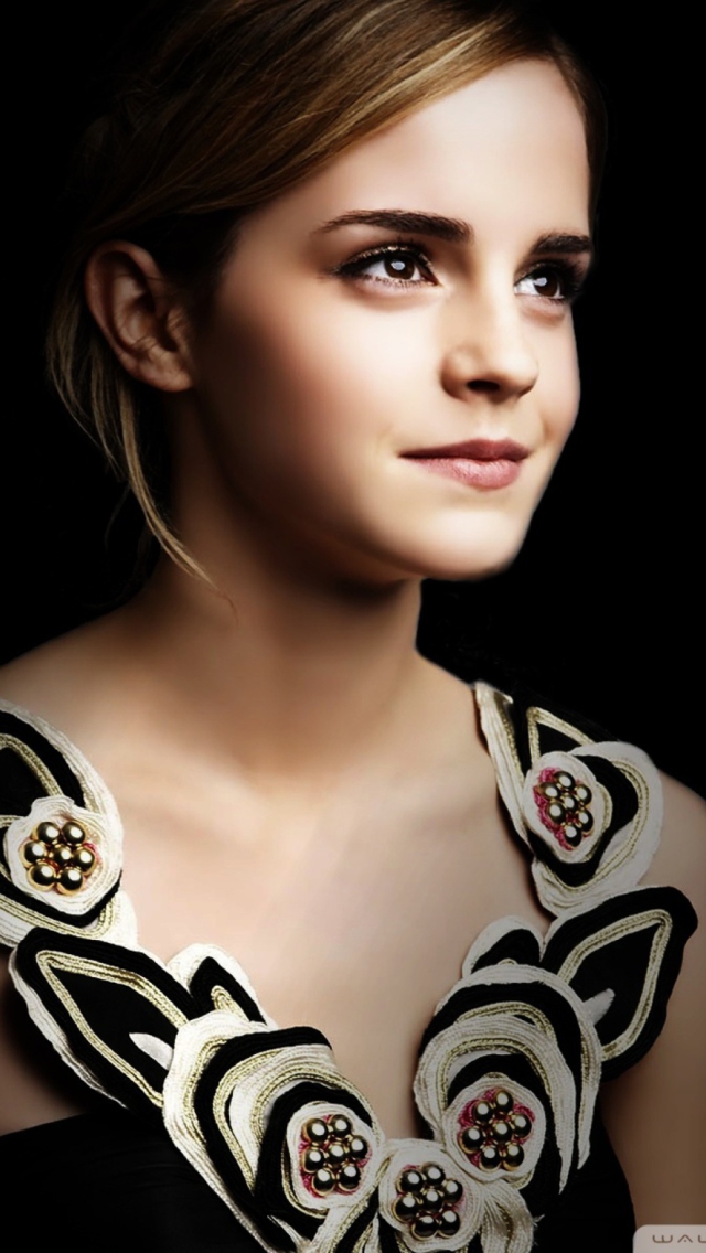 Das Emma Watson Wallpaper 640x1136