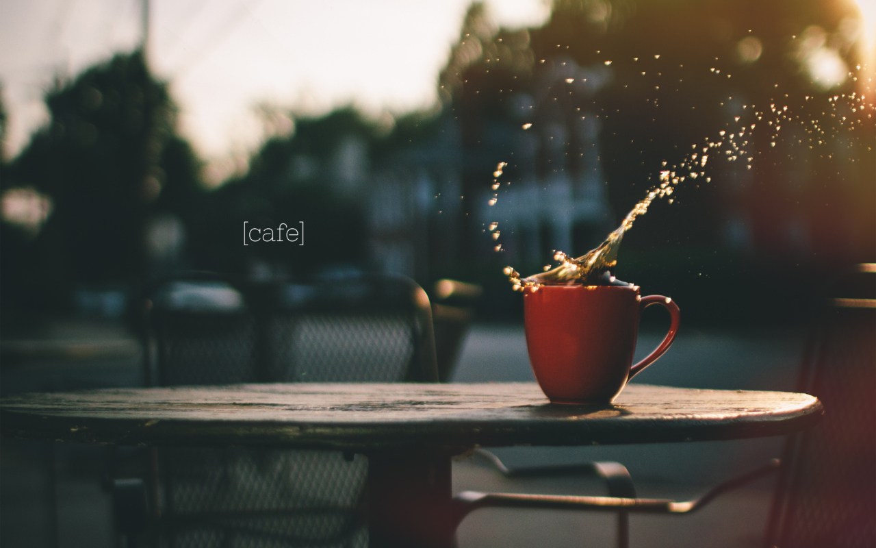 Das Cup Of Morning Coffee Wallpaper 1280x800