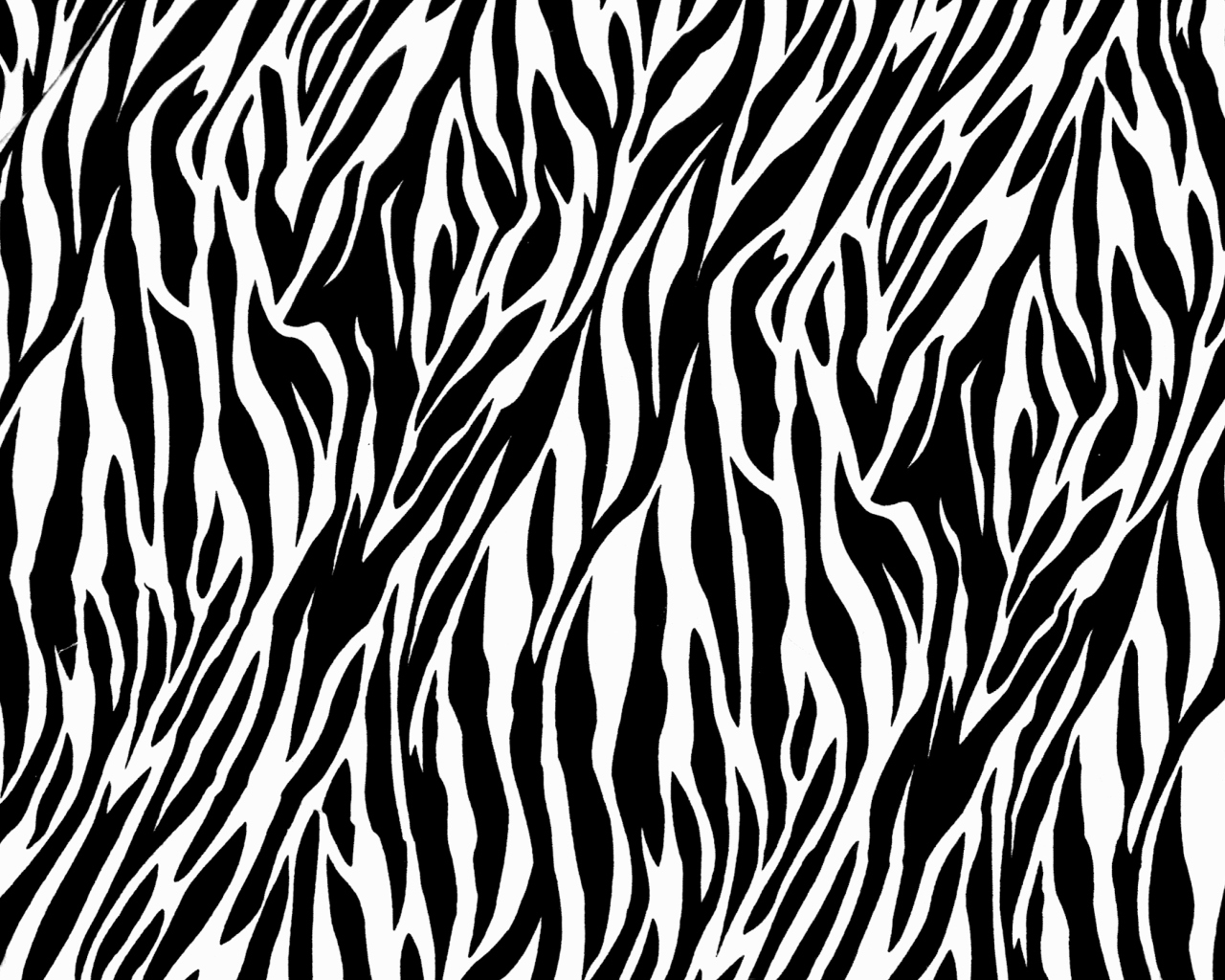 Обои Zebra Print 1280x1024
