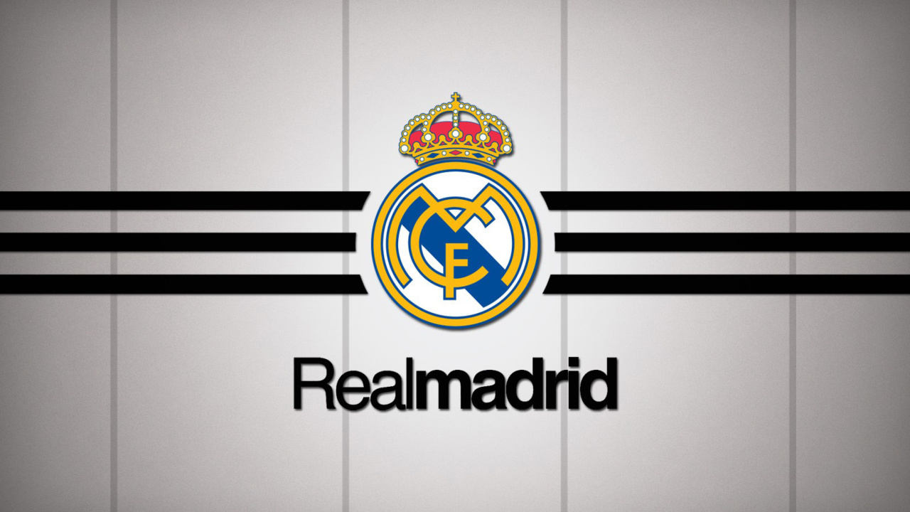 Das Real Madrid Logo Wallpaper 1280x720