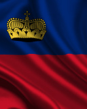 Sfondi Liechtenstein Flag 128x160
