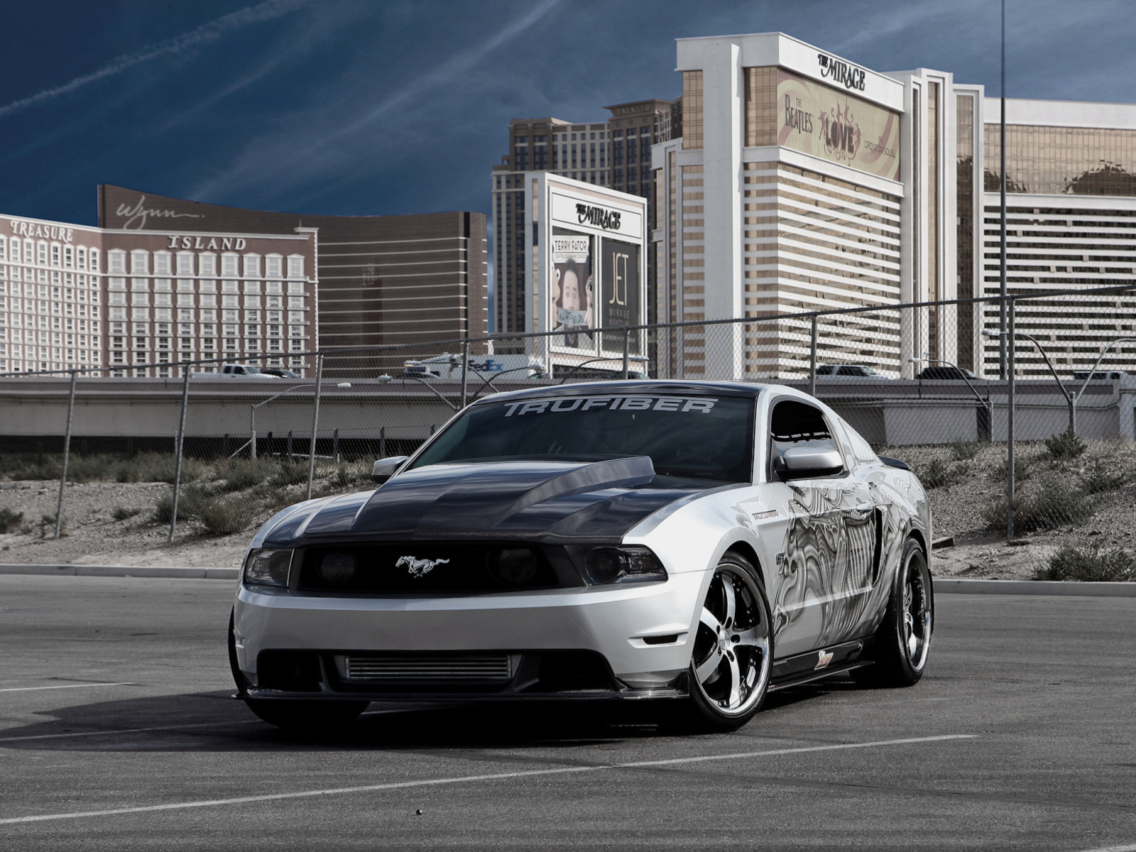 Fondo de pantalla Ford Mustang Aerography 1600x1200