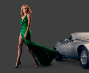 Screenshot №1 pro téma Charlize Theron in Car Advertising 176x144