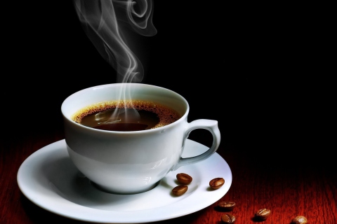 Das Coffee Scent Wallpaper 480x320