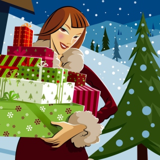 Обои Gifts For The New Year на телефон iPad 3