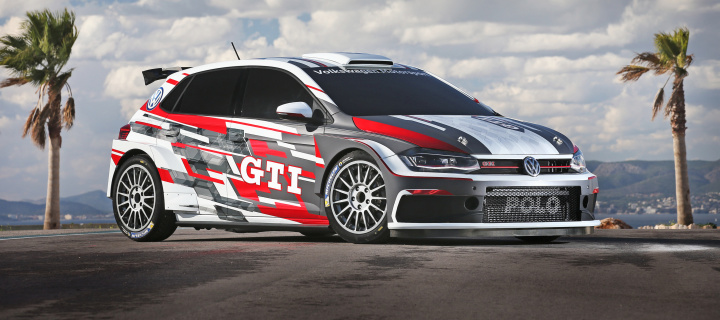 Das Volkswagen Polo GTI Wallpaper 720x320