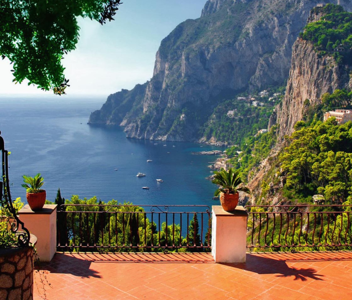 Screenshot №1 pro téma Capri Terrace View 1200x1024