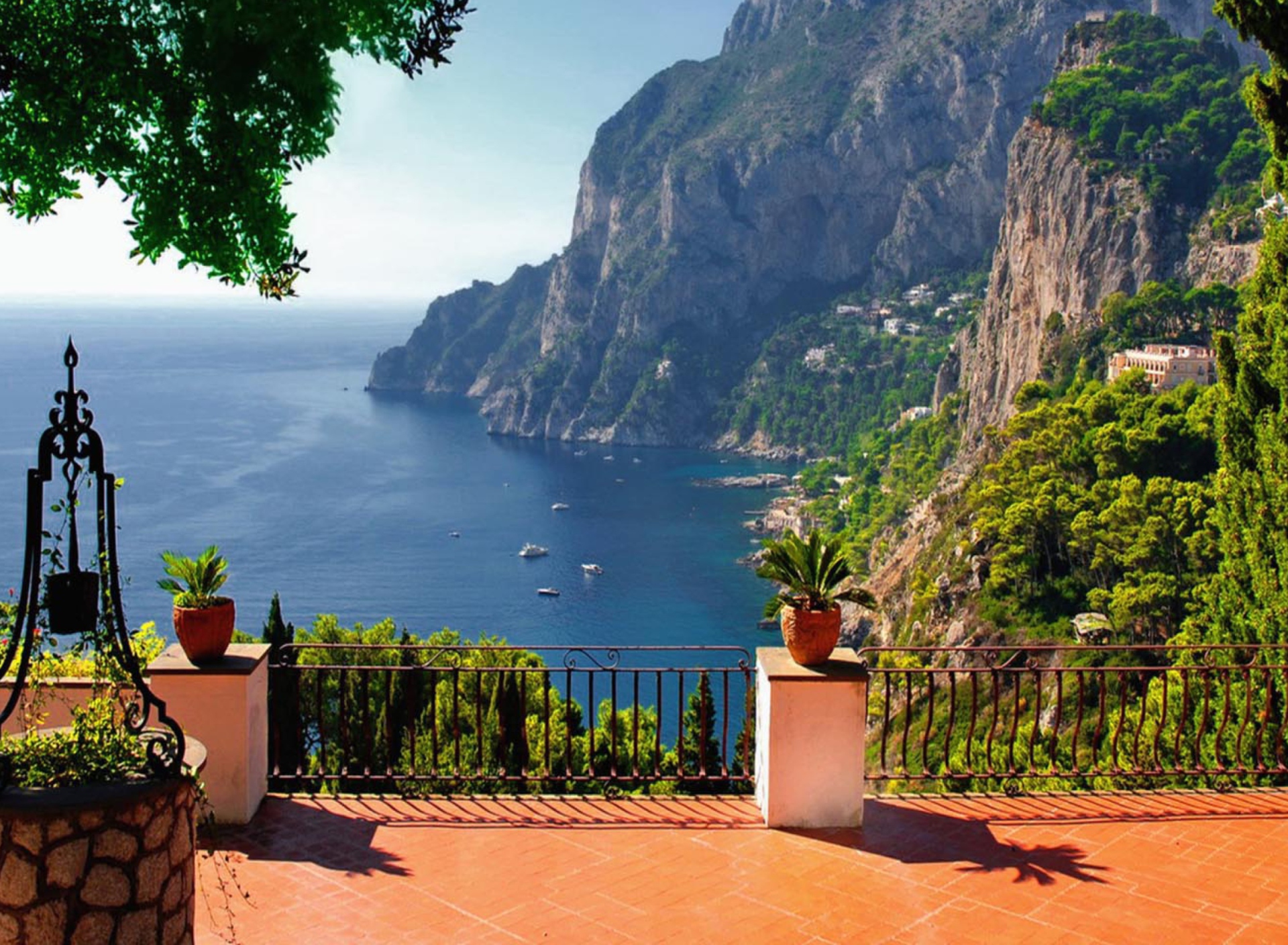 Screenshot №1 pro téma Capri Terrace View 1920x1408