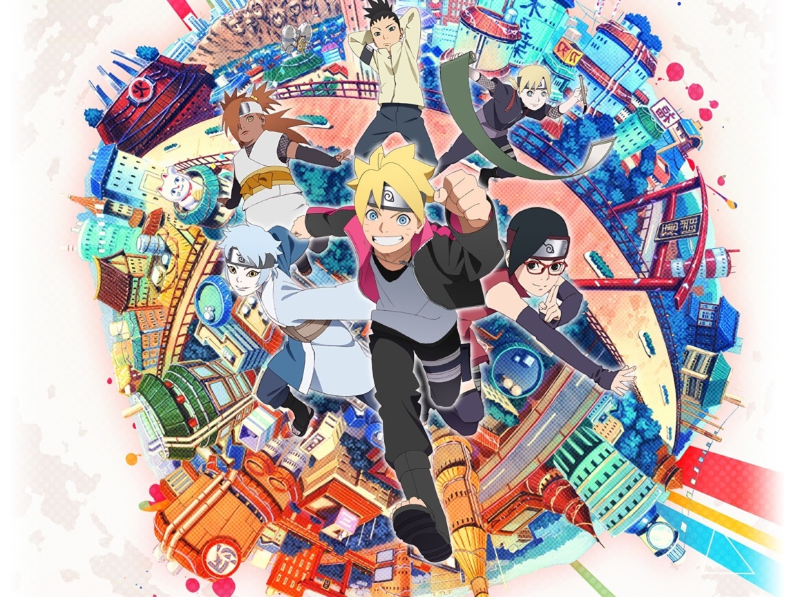 Fondo de pantalla Naruto boruto sarada mitsuki 1152x864