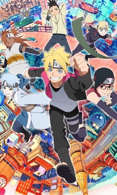 Naruto boruto sarada mitsuki screenshot #1 240x400