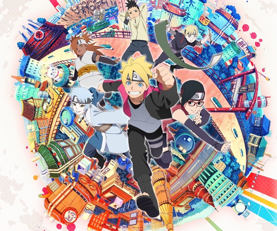 Das Naruto boruto sarada mitsuki Wallpaper 960x800