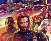 Fondo de pantalla Avengers Infinity War 2018 Artwork 176x144