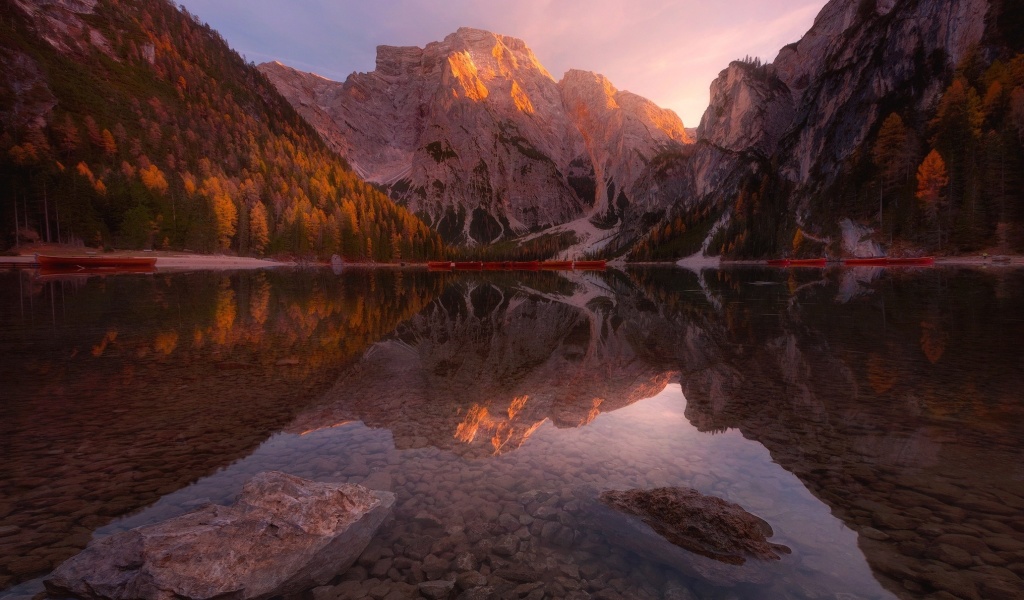 Sfondi Mountain Lake 1024x600