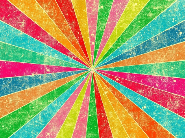 Sfondi Colorful Beams 640x480