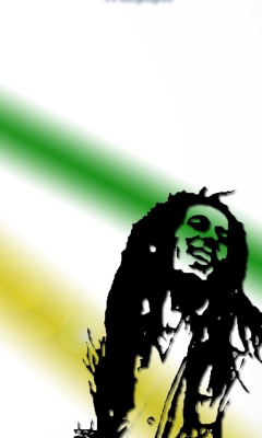 Das Bob Marley Wallpaper 240x400