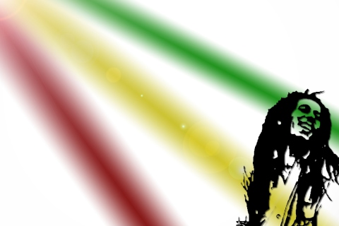 Fondo de pantalla Bob Marley 480x320