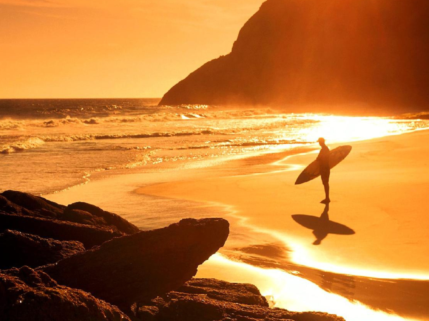 Fondo de pantalla Surfing Summer 1400x1050