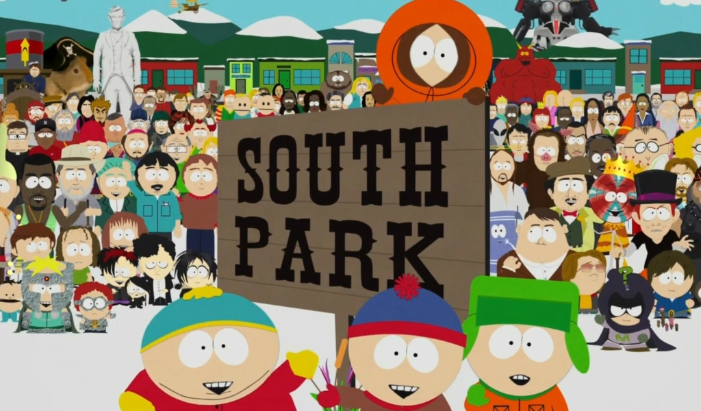 Das South Park Wallpaper 1024x600