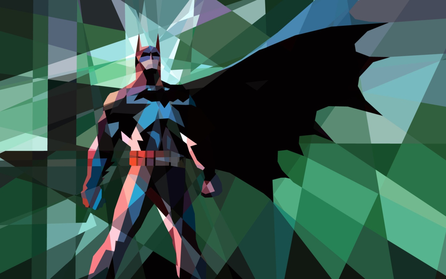 Screenshot №1 pro téma Batman Mosaic 1440x900