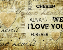 Fondo de pantalla Always Love Forever 220x176