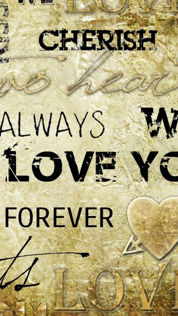 Always Love Forever wallpaper 360x640