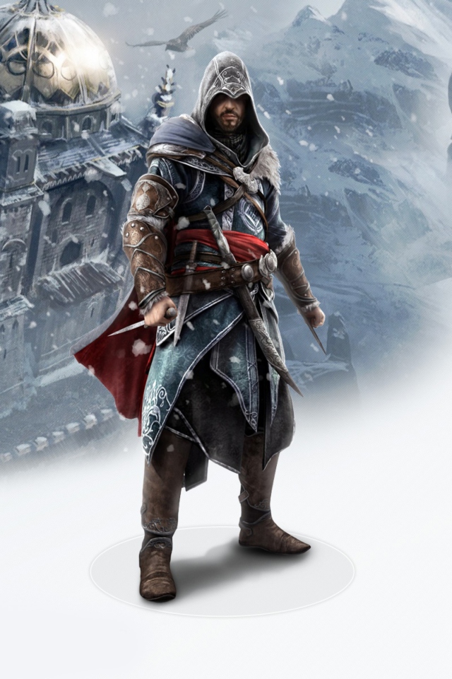 Обои Ezio Assassins Creed Revelations 640x960