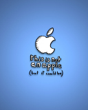 This Is Not An Apple wallpaper 128x160