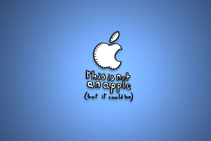 This Is Not An Apple wallpaper