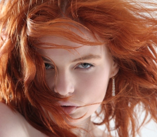 Redhead Model - Obrázkek zdarma pro 208x208