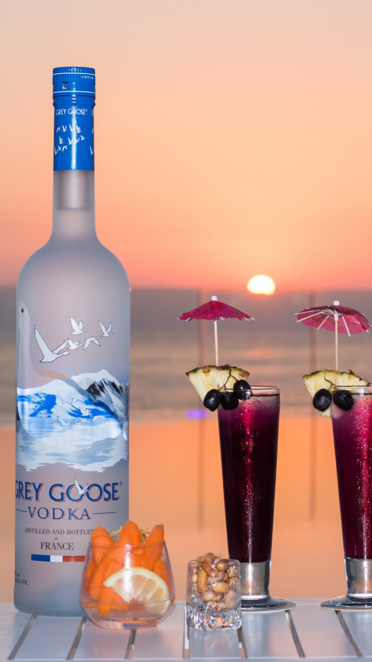 Обои Grey Goose Vodka 750x1334