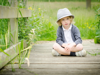 Cute Blonde Boy screenshot #1 320x240