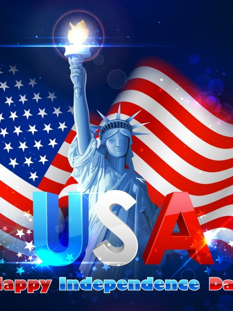 Screenshot №1 pro téma 4TH JULY Independence Day USA 480x640