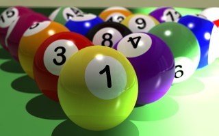 Billiard Balls Wallpaper for Android, iPhone and iPad