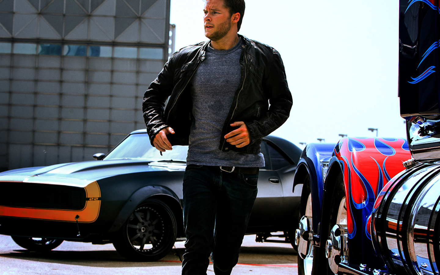 Fondo de pantalla Jack Reynor in Transformers film 1440x900