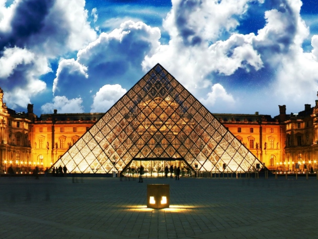 Screenshot №1 pro téma Louvre Museum 640x480