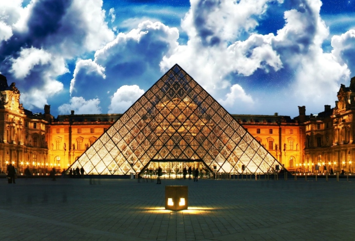 Das Louvre Museum Wallpaper