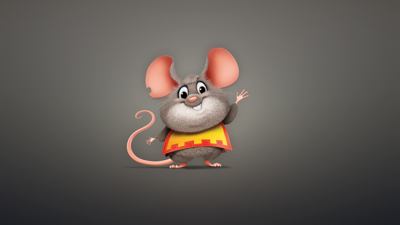 Funny Little Mouse wallpaper 1280x720