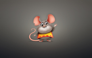 Funny Little Mouse - Obrázkek zdarma pro Nokia Asha 210