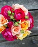 Обои Amazing Roses Bouquet 128x160