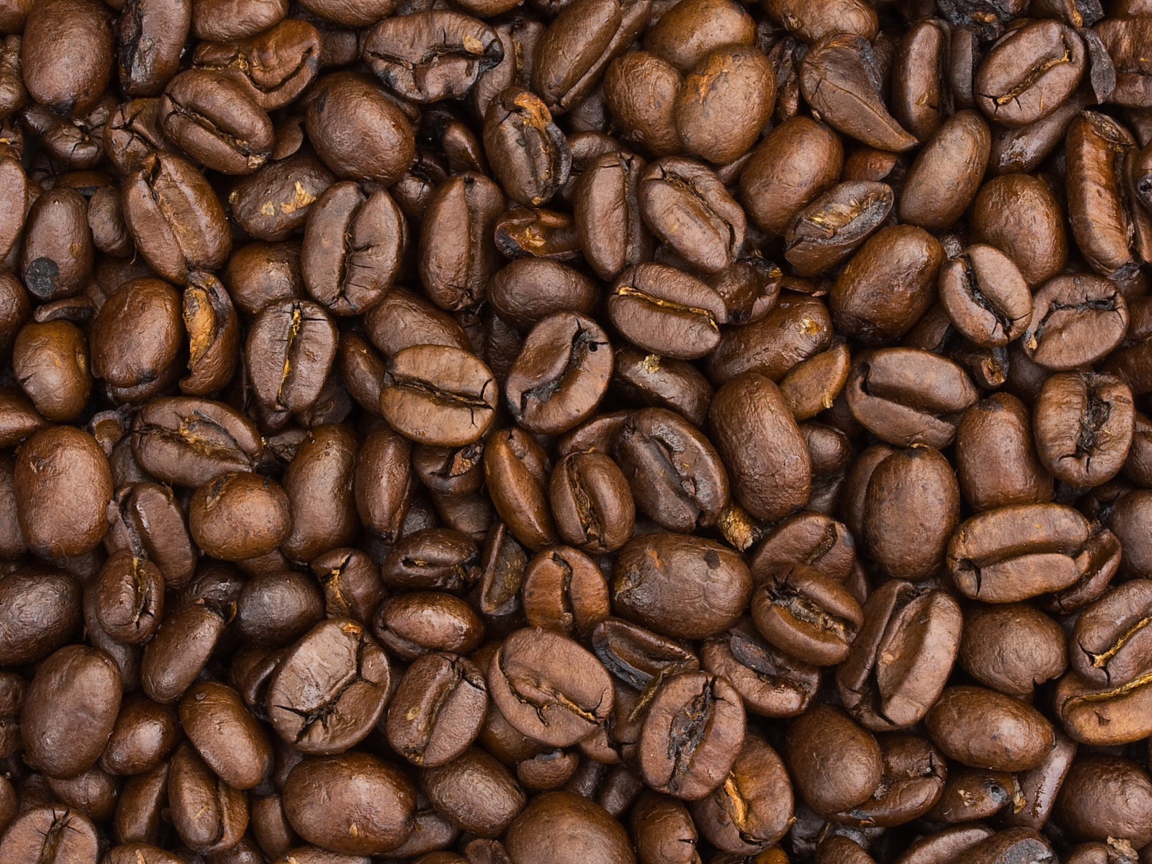 Fondo de pantalla Roasted Coffee Beans 1152x864