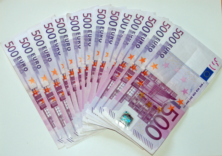 Fondo de pantalla 500 Euro Cash