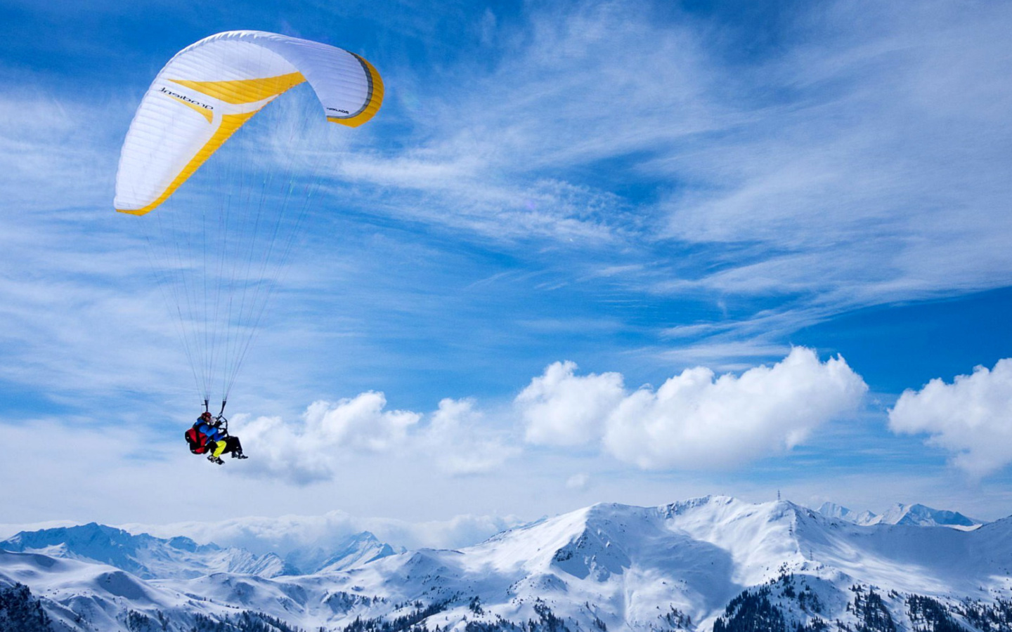 Screenshot №1 pro téma Paragliding 1440x900