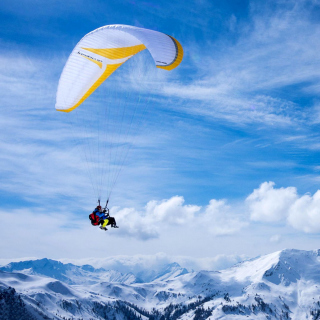 Kostenloses Paragliding Wallpaper für 1024x1024
