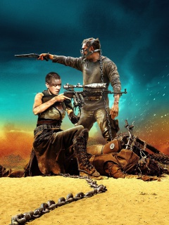 Screenshot №1 pro téma Mad Max Fury Road 240x320