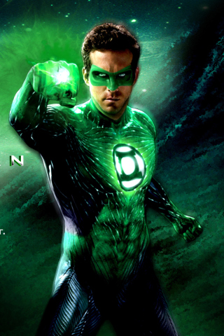 Fondo de pantalla Green Lantern - DC Comics 320x480