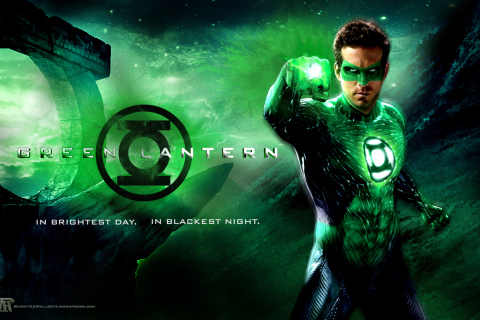 Das Green Lantern - DC Comics Wallpaper 480x320