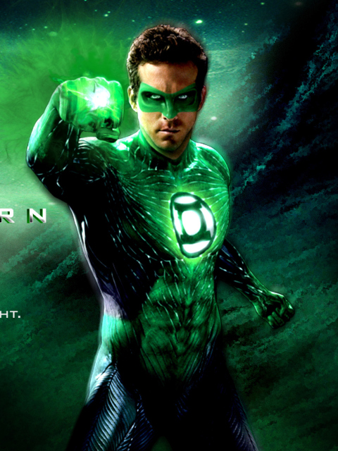 Das Green Lantern - DC Comics Wallpaper 480x640