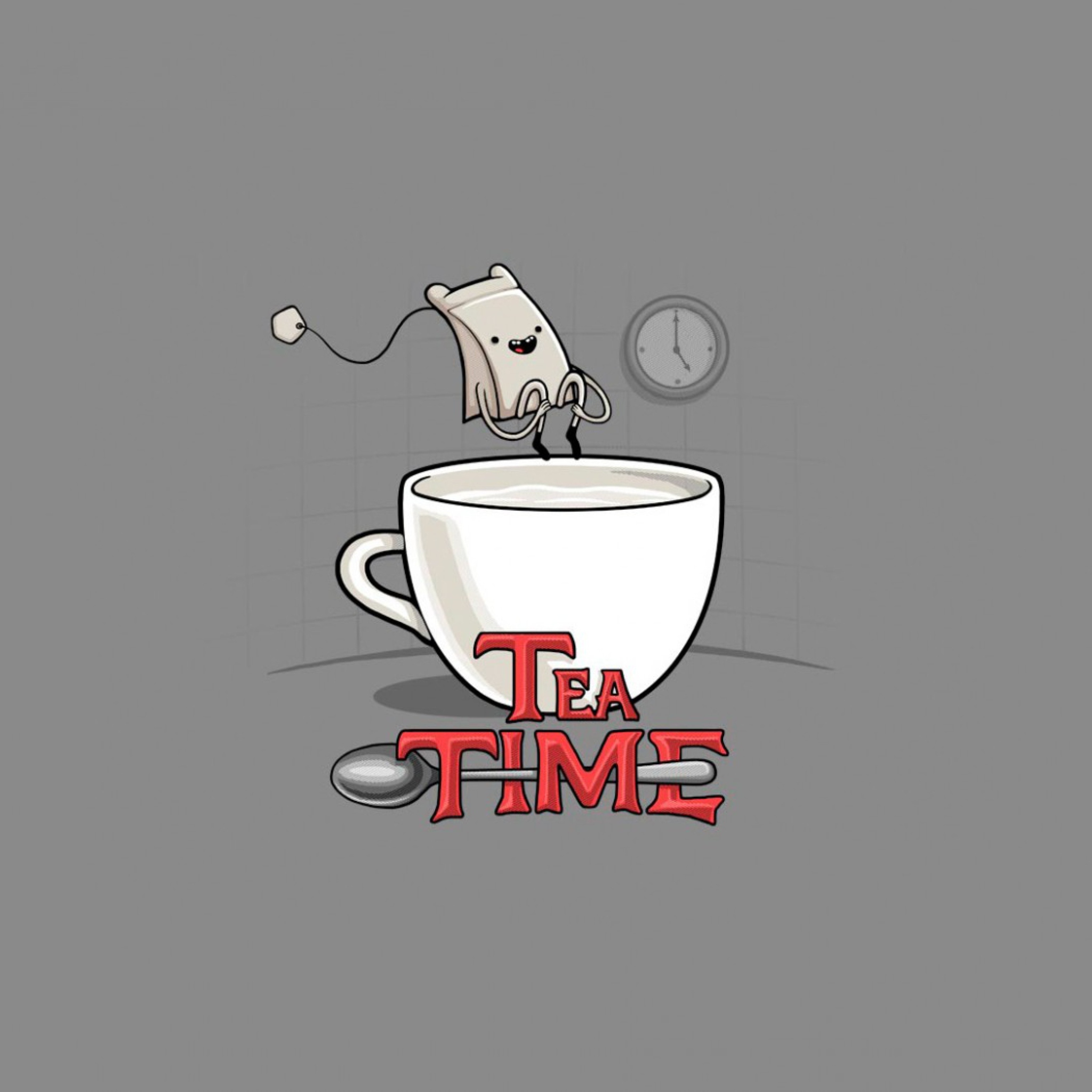 Das Tea Time Wallpaper 2048x2048