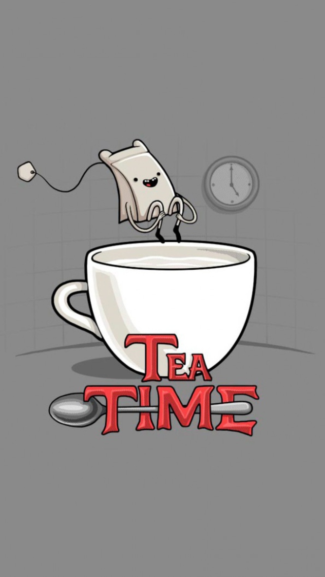 Fondo de pantalla Tea Time 640x1136